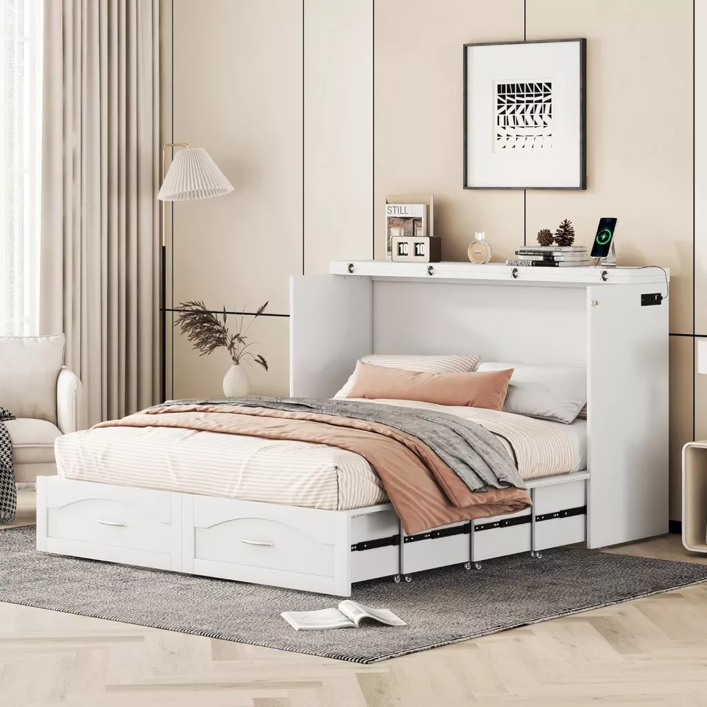 TRANSFORMABLE QUEEN/FULL SIZE BED